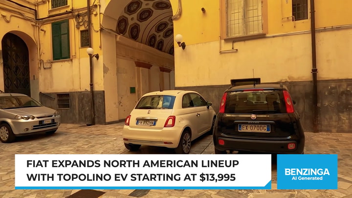 Video thumbnail for Fiat Brings Topolino EV To US