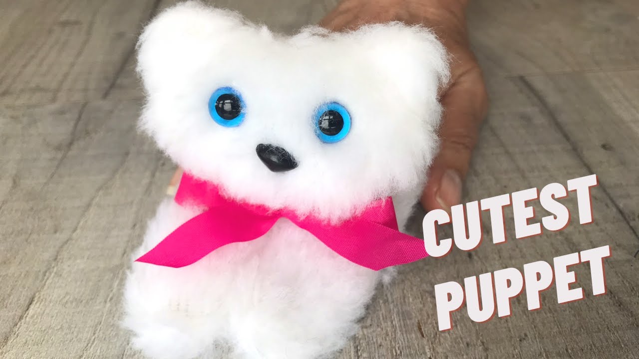 'Video thumbnail for Sew this Cute Kitten Puppet Today even if you are a Beginner'