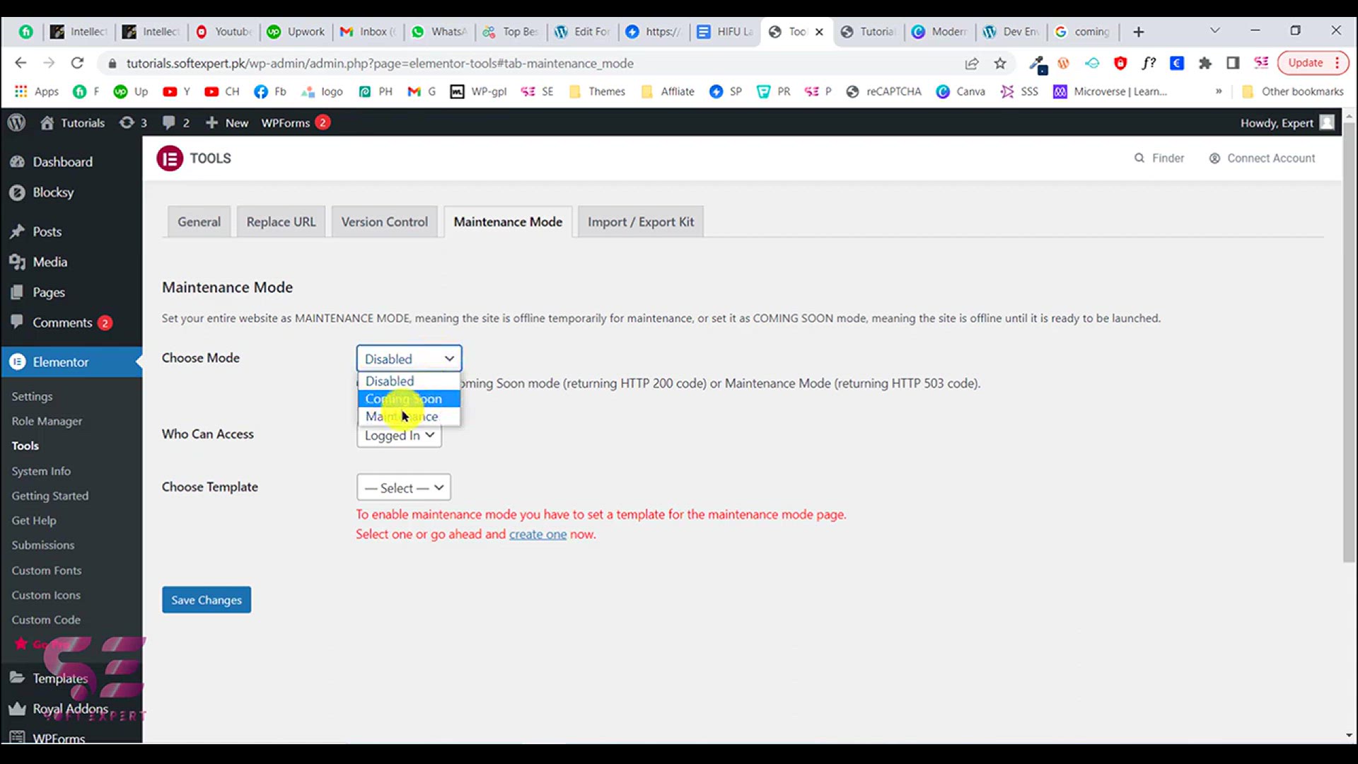 'Video thumbnail for How to Setup Maintenance or Coming Soon page with elementor for FREE'