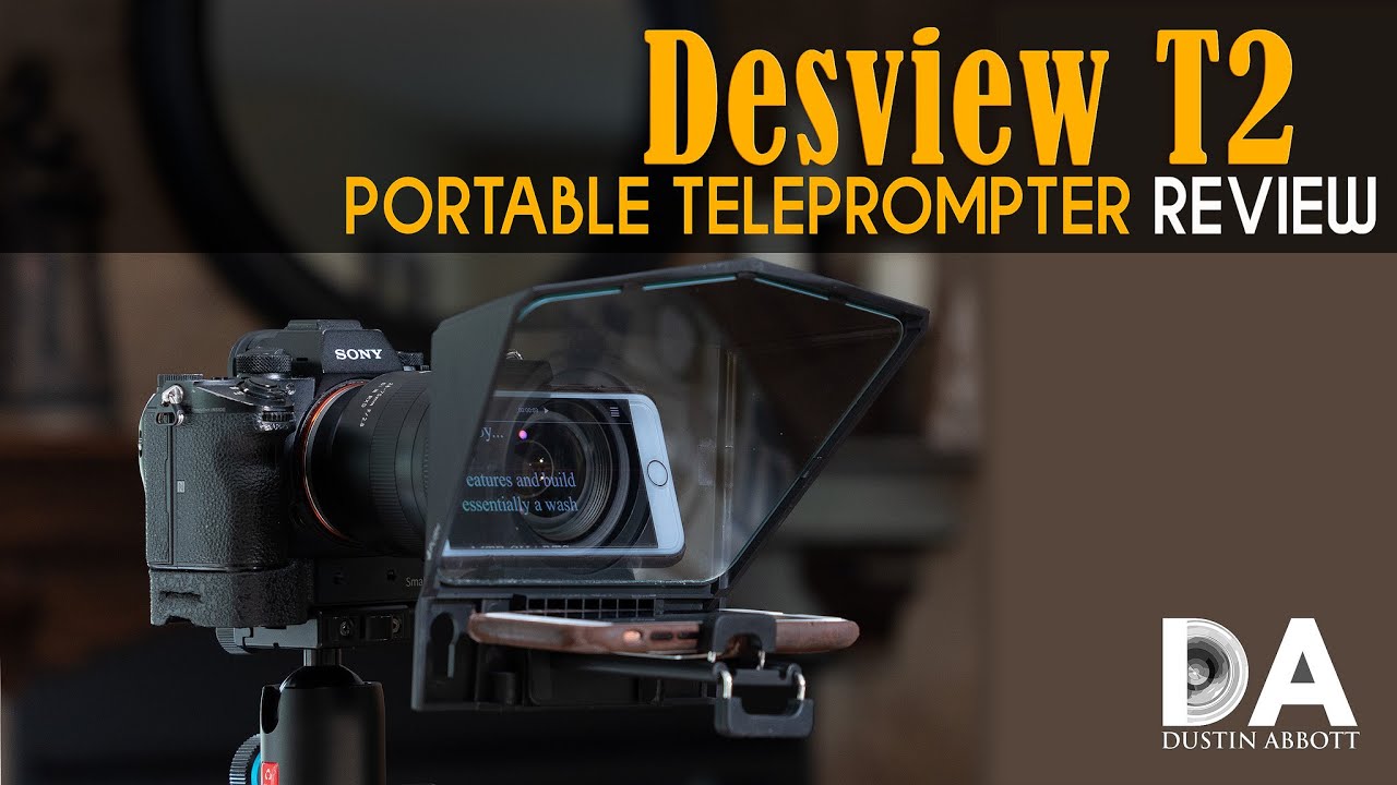 Video thumbnail for Desview T2 Portable Teleprompter Review | 4K