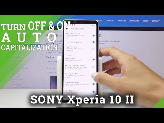 Video thumbnail for How to Enable Auto Capitalization in SONY Xperia 10 II – Activate Auto Capitalization