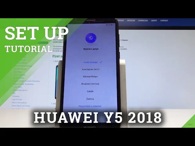 Video thumbnail for How to Set Up HUAWEI Y5 2018 - Activation Process / Android Configuration