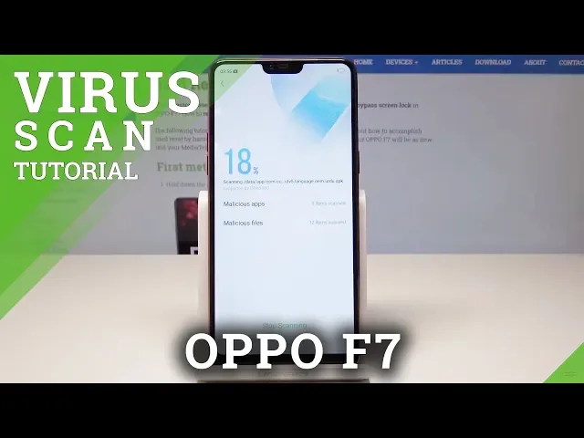 Video thumbnail for How to Detect Viruses on OPPO F7 - Delete Malicious Apps