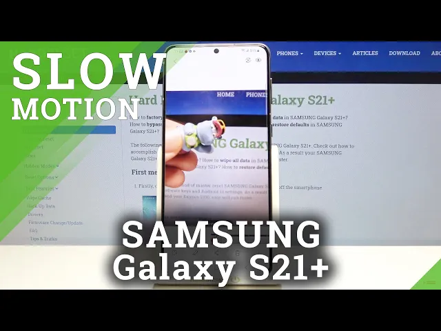 Video thumbnail for How to Take Motion Picture in SAMSUNG Galaxy S21+ - Live Photo