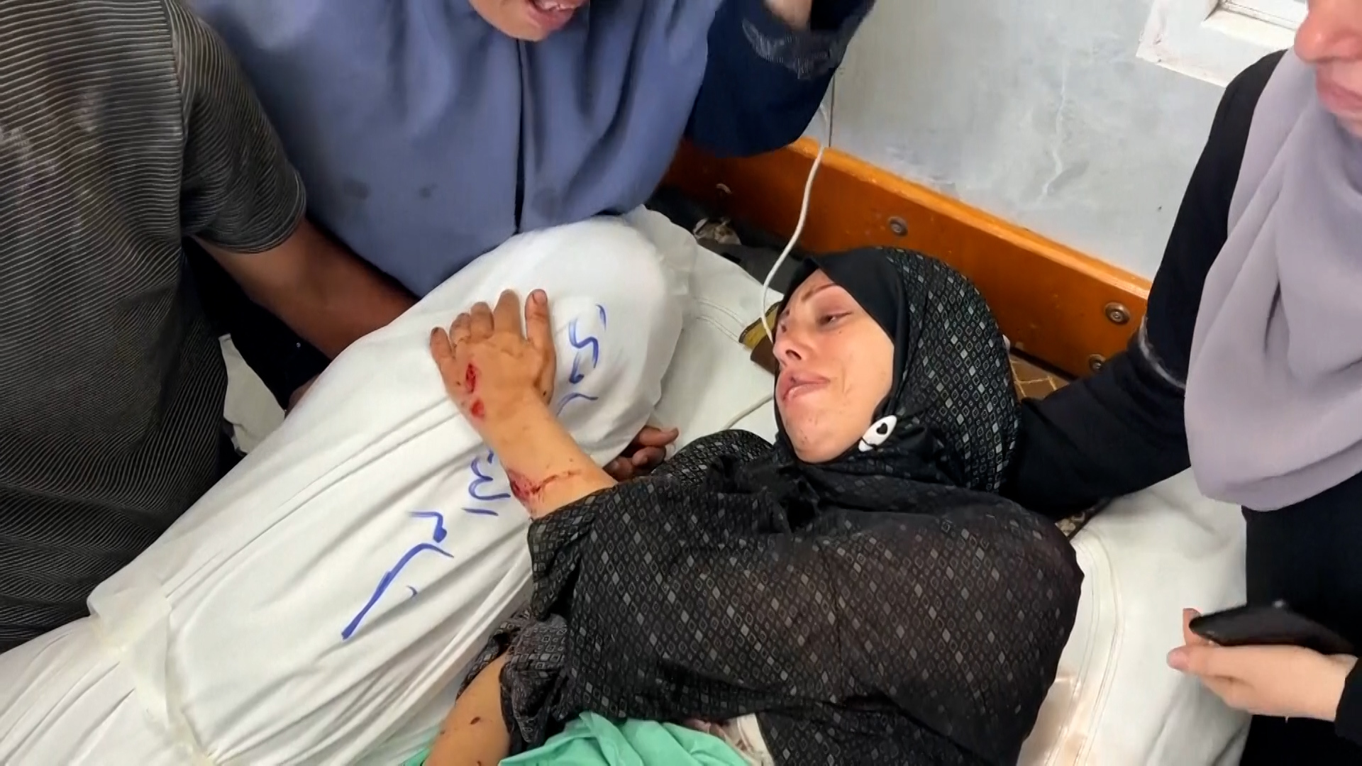 'Video thumbnail for Israeli strikes kill 21 Palestinians, mostly women and children'