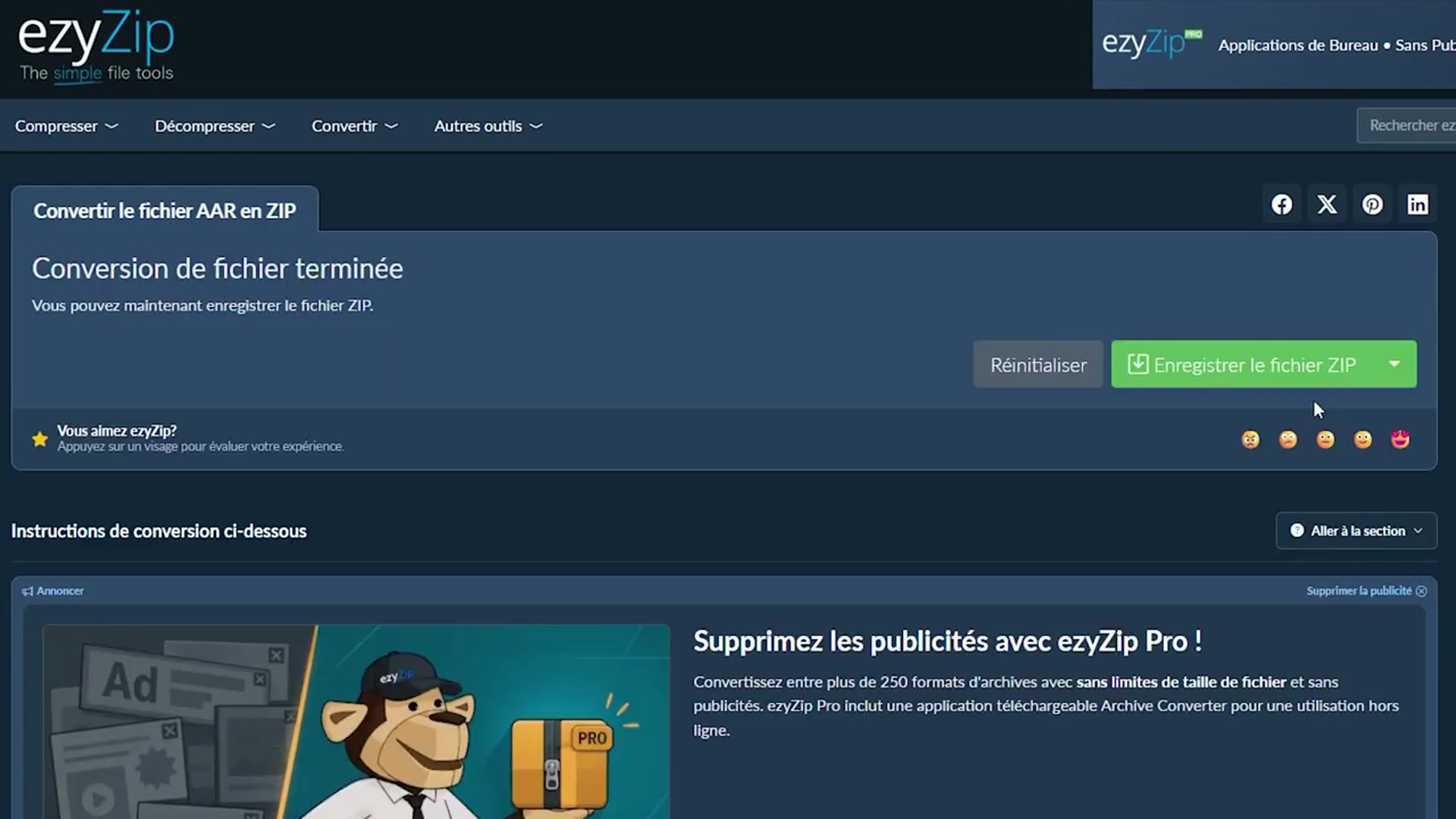 Video thumbnail for 📦 Comment Convertir un AAR en ZIP en Ligne Gratuitement | Sans Installation de Logiciel