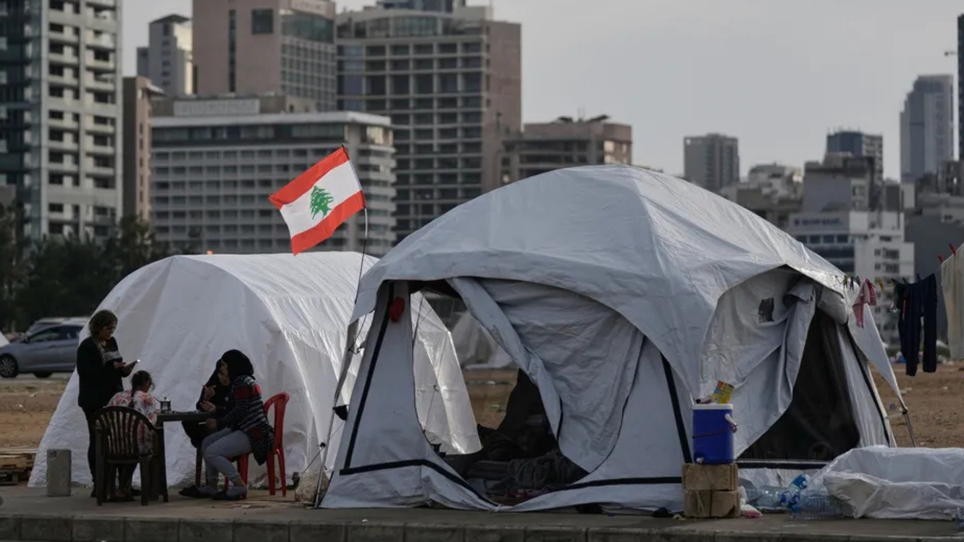 Video thumbnail for Political rift deepens: Lebanon divided over Israel ceasefire deal