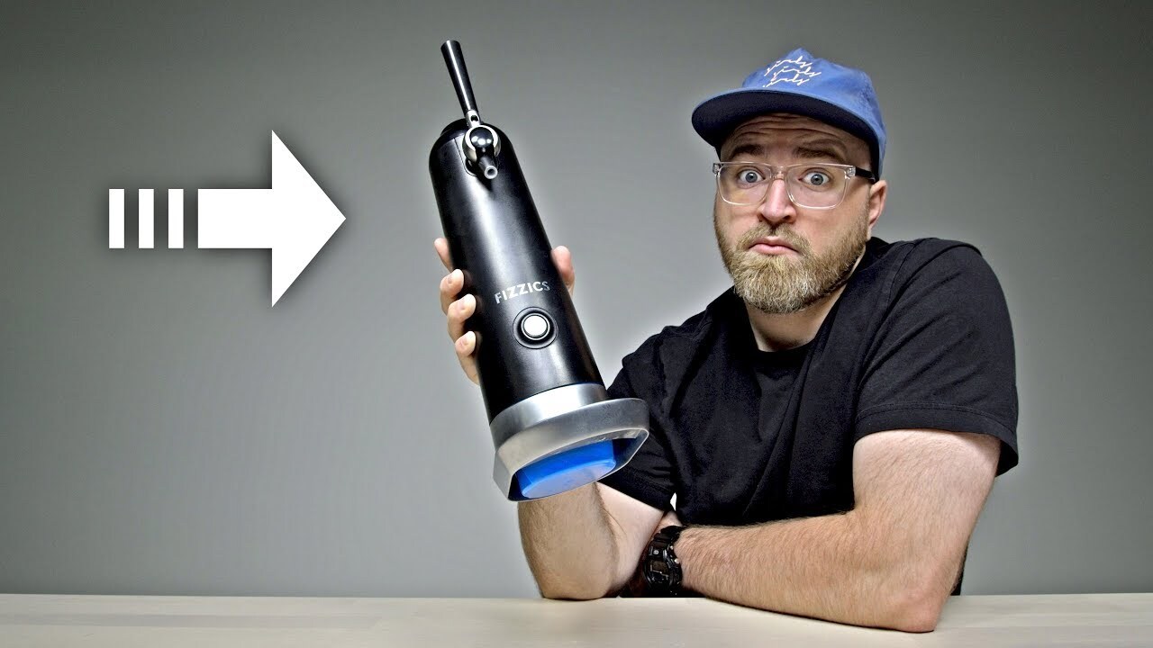Video thumbnail for This Gadget Turns Sound Into Better Bubbles...