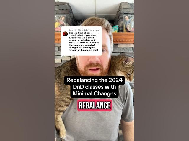 Video thumbnail for Rebalancing the DnD classes is hard, but not impossible