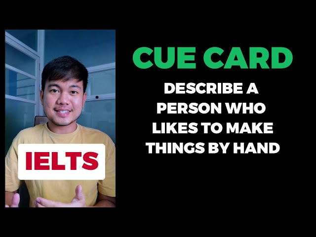 Video thumbnail for CUE CARD ANSWER | IELTS Speaking Recent Cue Cards