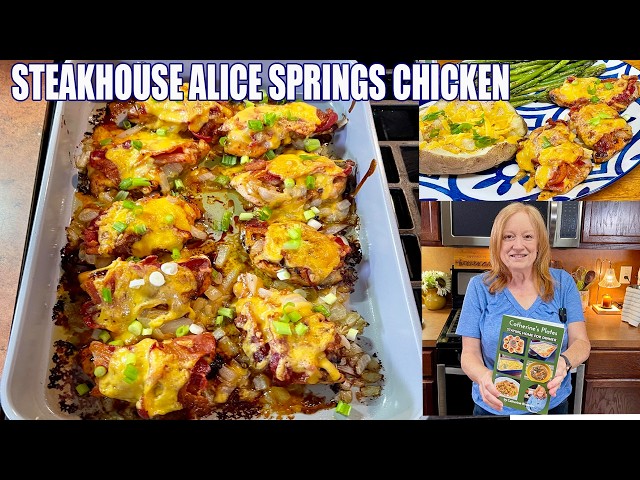 Video thumbnail for STEAKHOUSE CHICKEN RECIPE Alice Springs Chicken Tenders