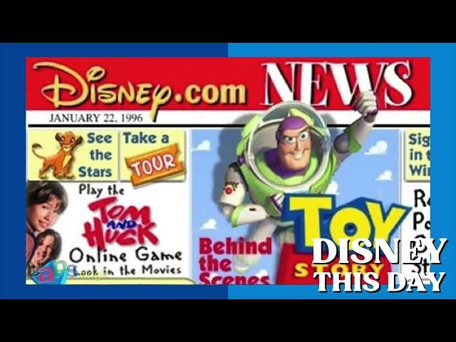 Video thumbnail for Disney com | DISNEY THIS DAY | February 22, 1996