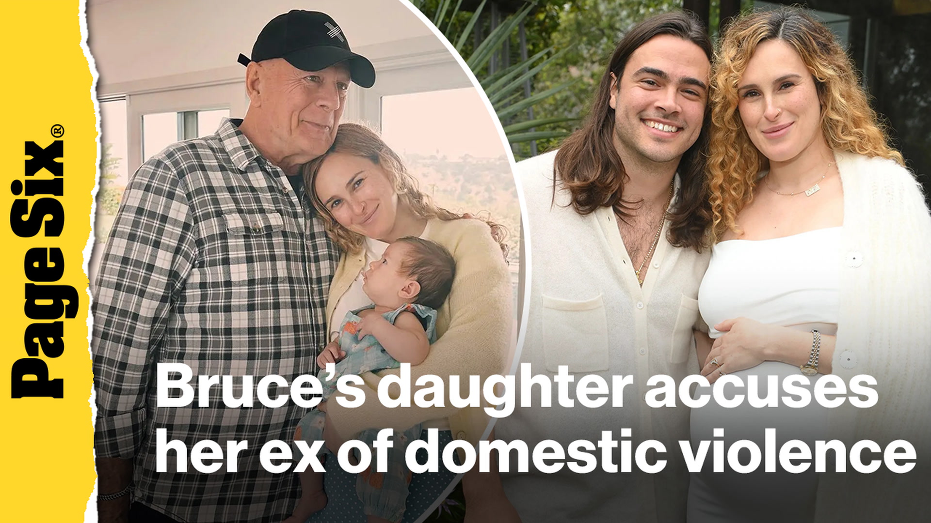 Video thumbnail for Rumer Willis accuses ex of 'insane' domestic violence as she fights for custody of daughter