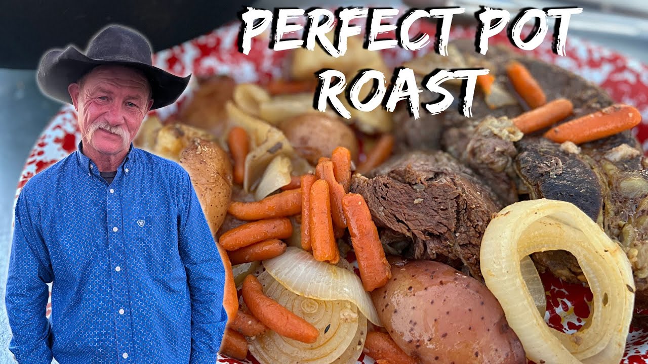 'Video thumbnail for This Easy Dutch Oven Pot Roast is the Perfect Family Sunday Dinner!'
