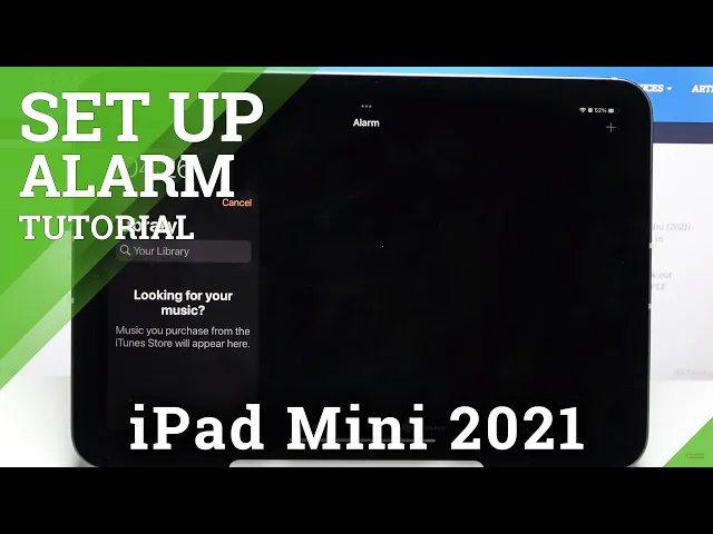 Video thumbnail for How to Set Up Alarm Clock on iPad mini (2021) - Add & Customize Alerts