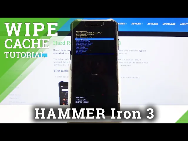 Video thumbnail for How to Wipe Cache Partition in Hammer Iron 3 - Remove Cache Files