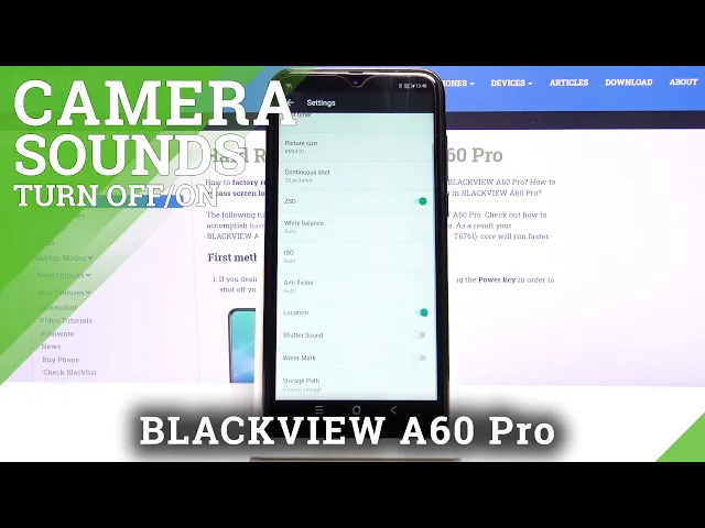 Video thumbnail for How to Manage Camera’s Sounds in BLACKVIEW A60 Pro – Disable Shutter Sound