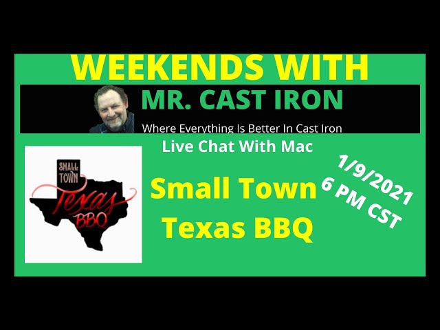 Video thumbnail for Mr. Cast Iron Interviews Small Town Texas BBQ