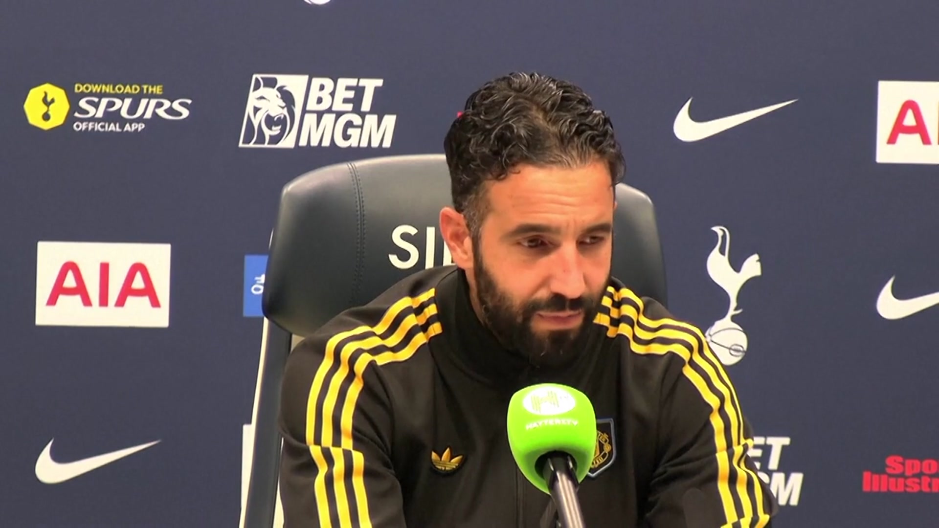 'Video thumbnail for 'We have a lot of problems' - Amorim despite United rescuing draw at Spurs'