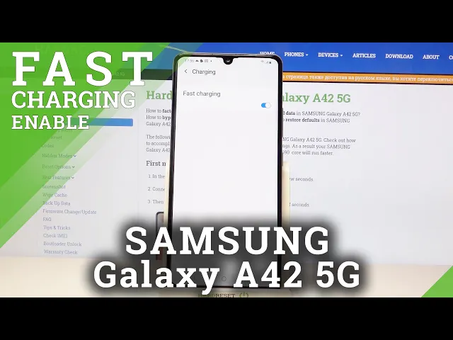 Video thumbnail for How to Enable Fast Charging on SAMSUNG Galaxy A42 5G – Speed Charging