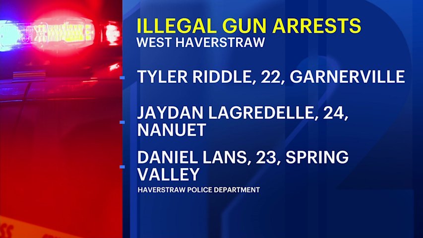 Video thumbnail for 3 men in Rockland facing felony charges after traffic stop