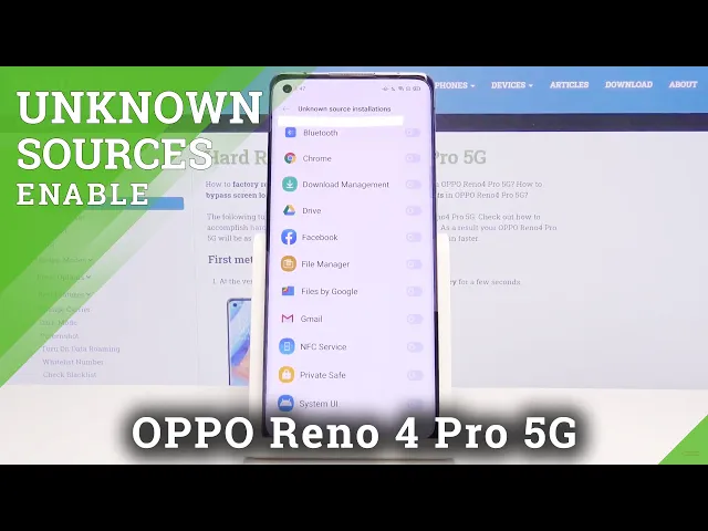 Video thumbnail for How to Allow Unknown Sources in OPPO Reno4 Pro 5G – Download Apps from Unknown Sources