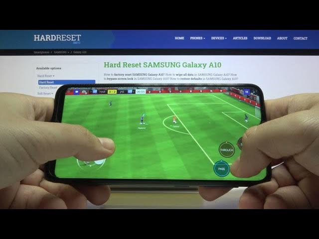Video thumbnail for Gameplay of FIFA Mobile on Samsung Galaxy A10 – Efficiency Test