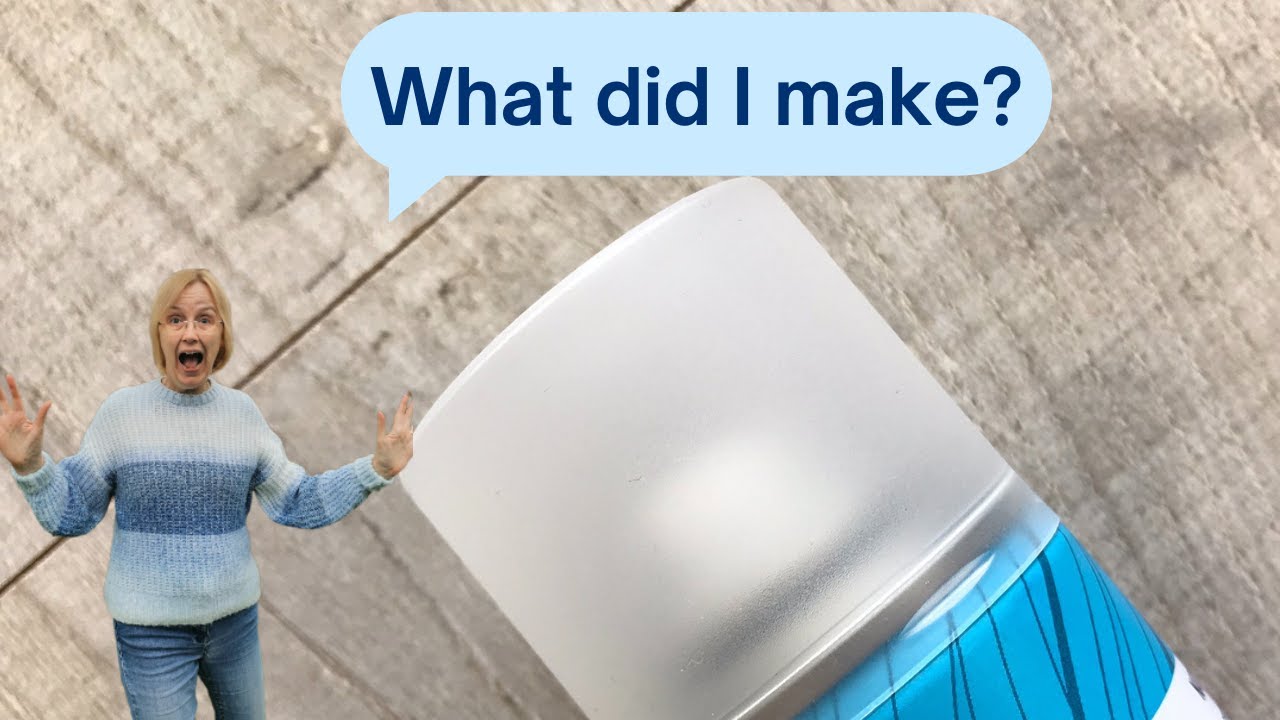 Video thumbnail for You will Not Believe what I Upcycled an Aersosol Lid into!