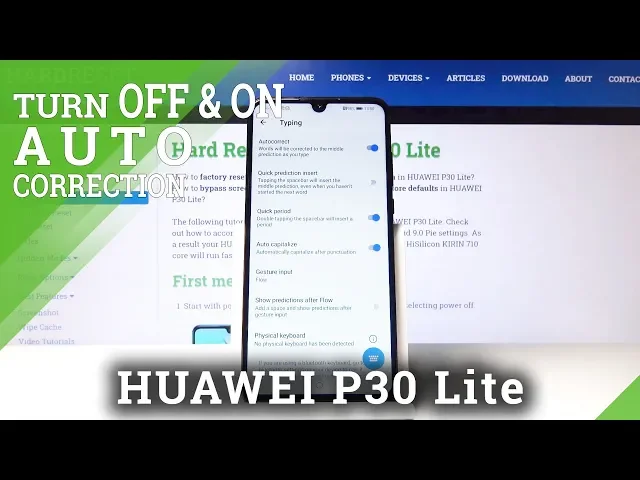 Video thumbnail for How to Set Up Text Correction in Huawei P30 Lite – Auto Correction On / Off