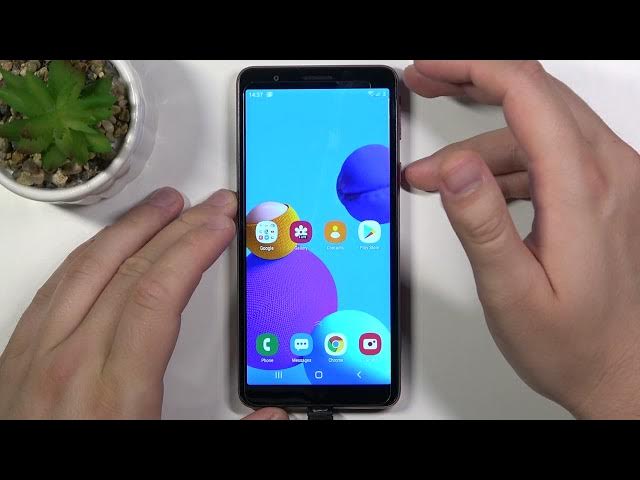 Video thumbnail for How to Change Lock Screen Wallpaper on SAMSUNG Galaxy A01 Core