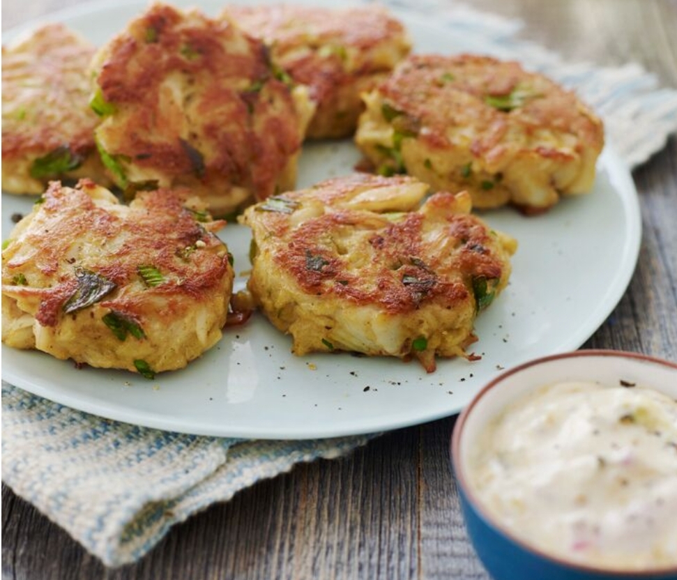 'Video thumbnail for Maryland Crab Cakes with Quick Tartar Sauce'