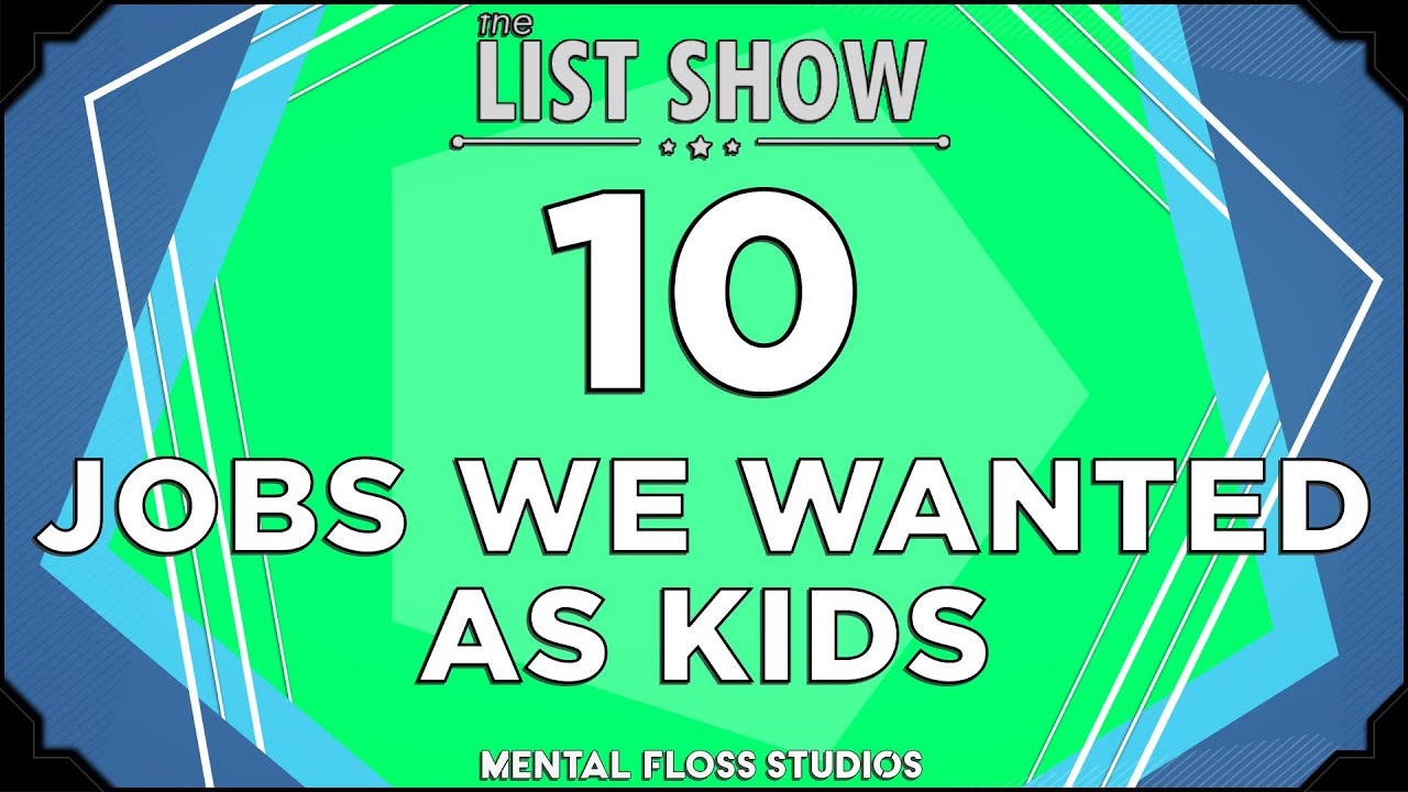 Video thumbnail for 10 Harsh Truths About Childhood Dream Jobs | Mental Floss