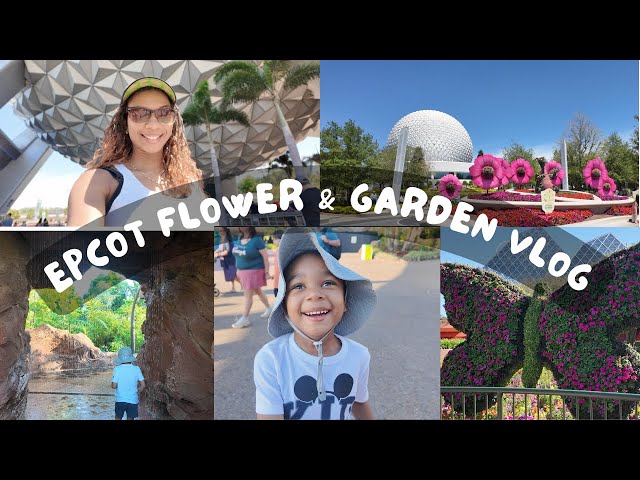 Video thumbnail for Disney Vlog Day 5: Epcot Flower and Garden & Dinner at Garden Grill