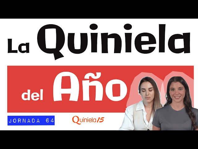 Video thumbnail for Quiniela 64. La Quiniela del año.