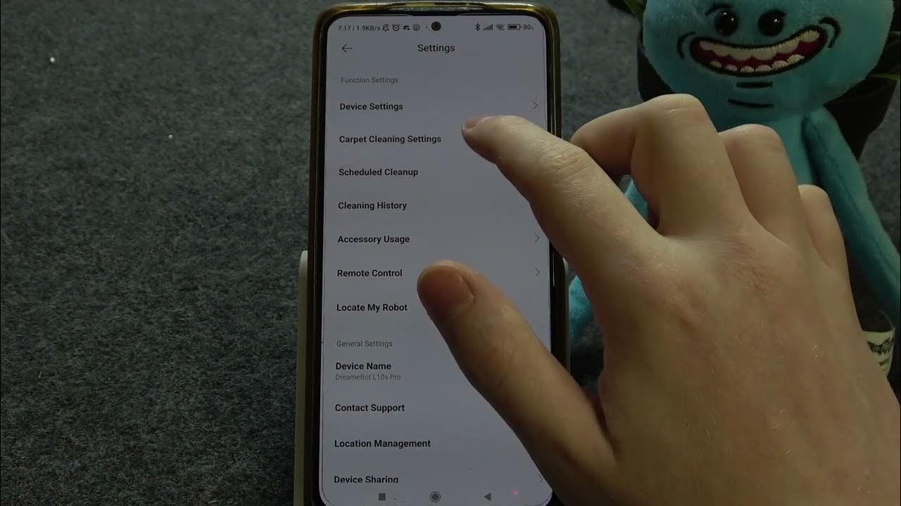 Video thumbnail for How To Enable & Disable Carpet Avoidance In Dreame L10S PRO