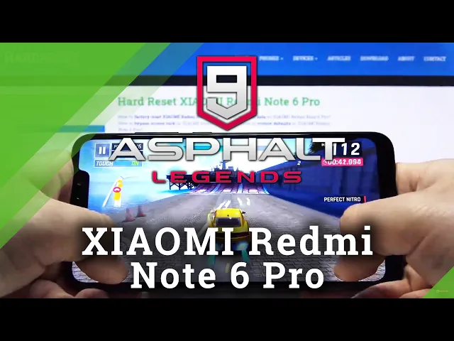 Video thumbnail for Asphalt 9 on Xiaomi Redmi Note 6 Pro - Gaming Performance & FPS Checkup