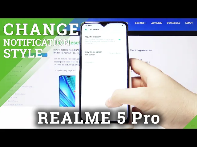 Video thumbnail for How to Change Notifications Settings in Realme 5 Pro - Set Up Notification Alerts