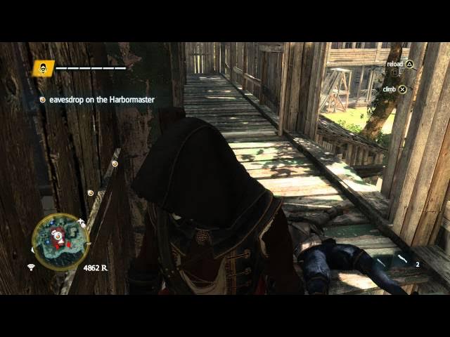 Video thumbnail for Assassins Creed IV Freedom Cry - A Scientific Inquiry: Eavesdrop on Harbormaster & Liberate Slaves