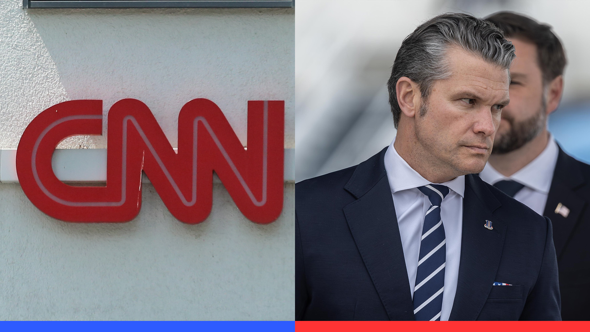 Video thumbnail for Hegseth losing GOP support; CNN delays Trump-critical documentary