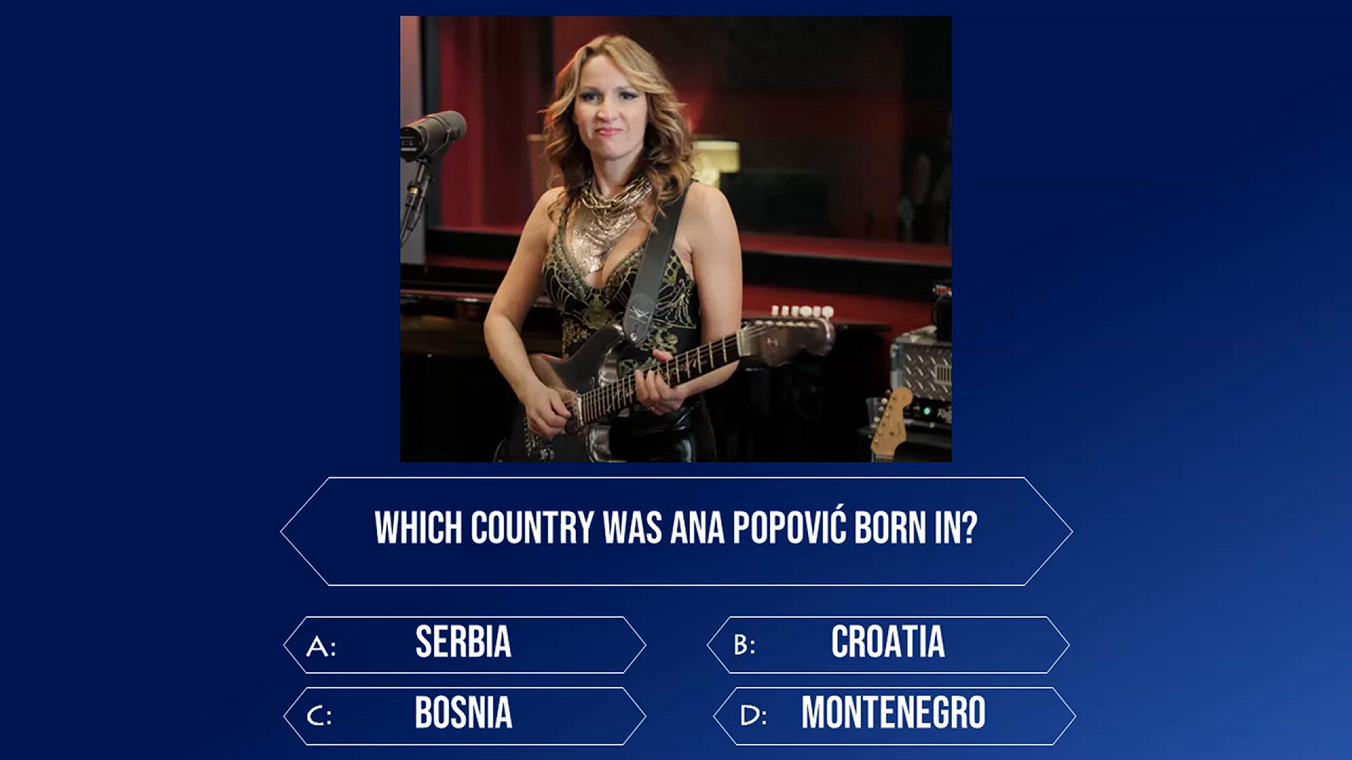 'Video thumbnail for How Well Do You Know Ana Popović? Test Your Knowledge with This Quiz!'