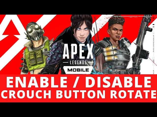 Video thumbnail for Apex Legends Mobile - How To Enable & Disable Crouch Button Rotate
