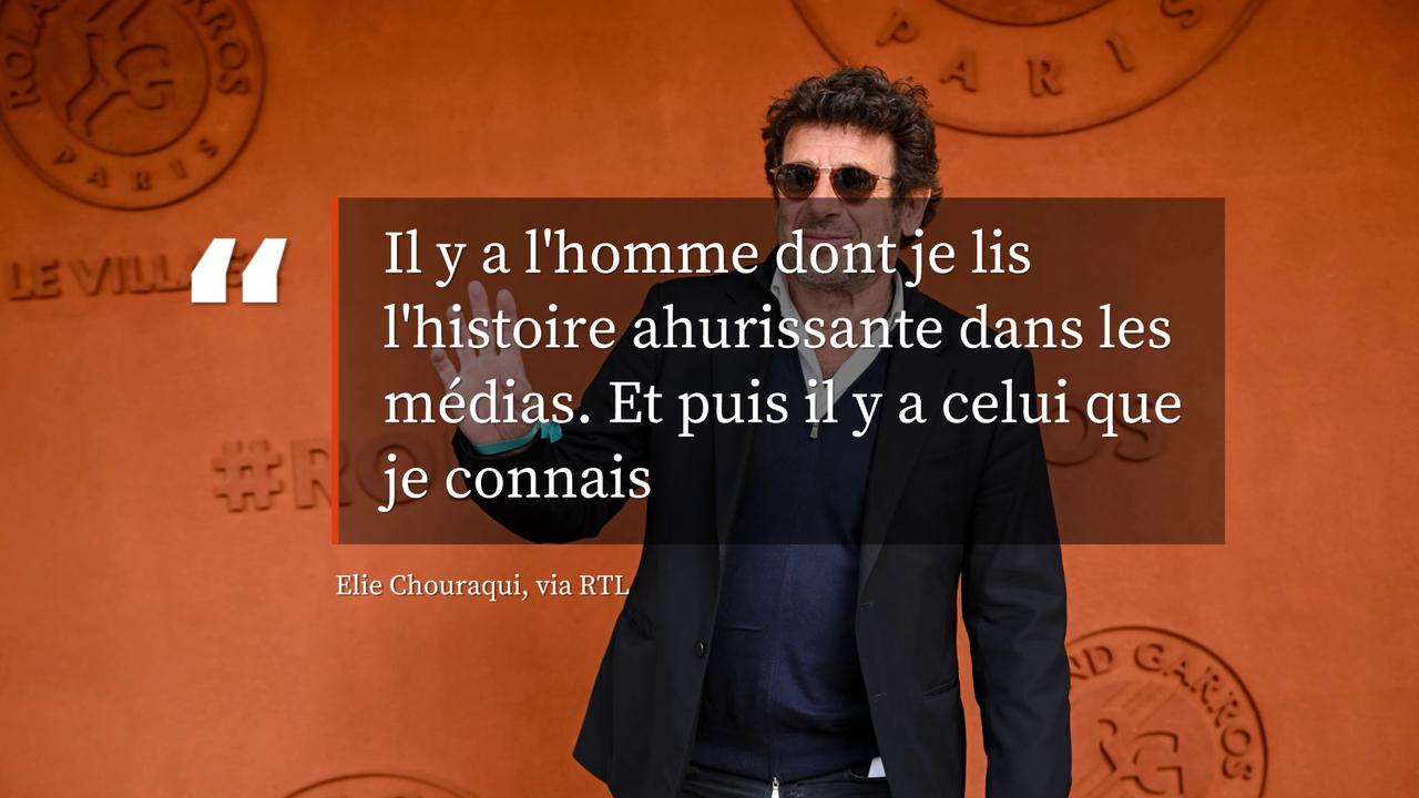 Video thumbnail for Élie Chouraqui reste ami avec Patrick Bruel tout en soutenant les plaignantes.