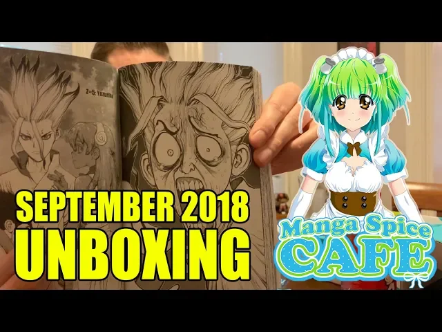Video thumbnail for September 2018 Manga Spice Cafe box unboxing!