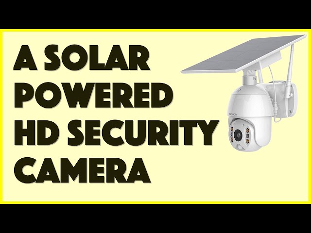 Video thumbnail for Soliom Solar Powered Security Camera [model S600] -- DEMO & REVIEW