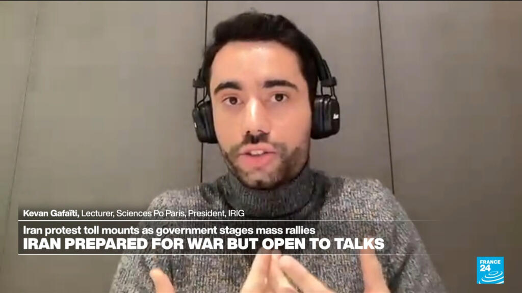 Video thumbnail for Iranians being kept in the dark about crackdown, observer says