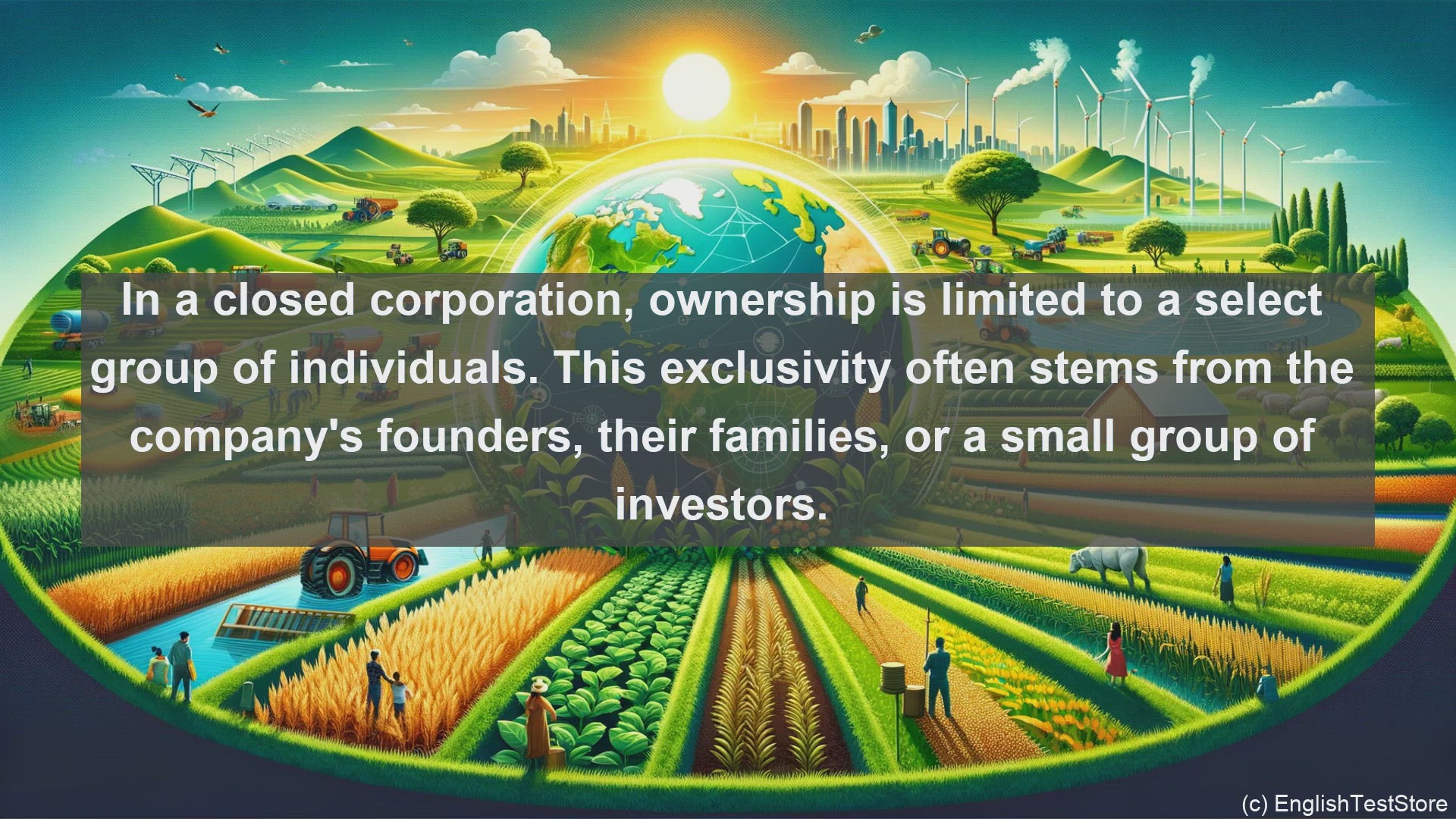 'Video thumbnail for Closed corporation in economics and finance'