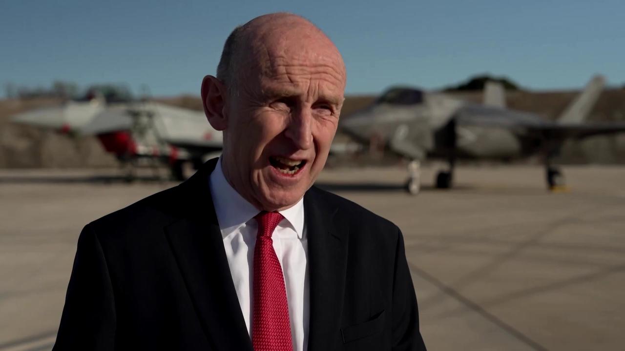 Video thumbnail for WATCH: Defence Secretary brushes off grilling on HMS Dragon deployment delay