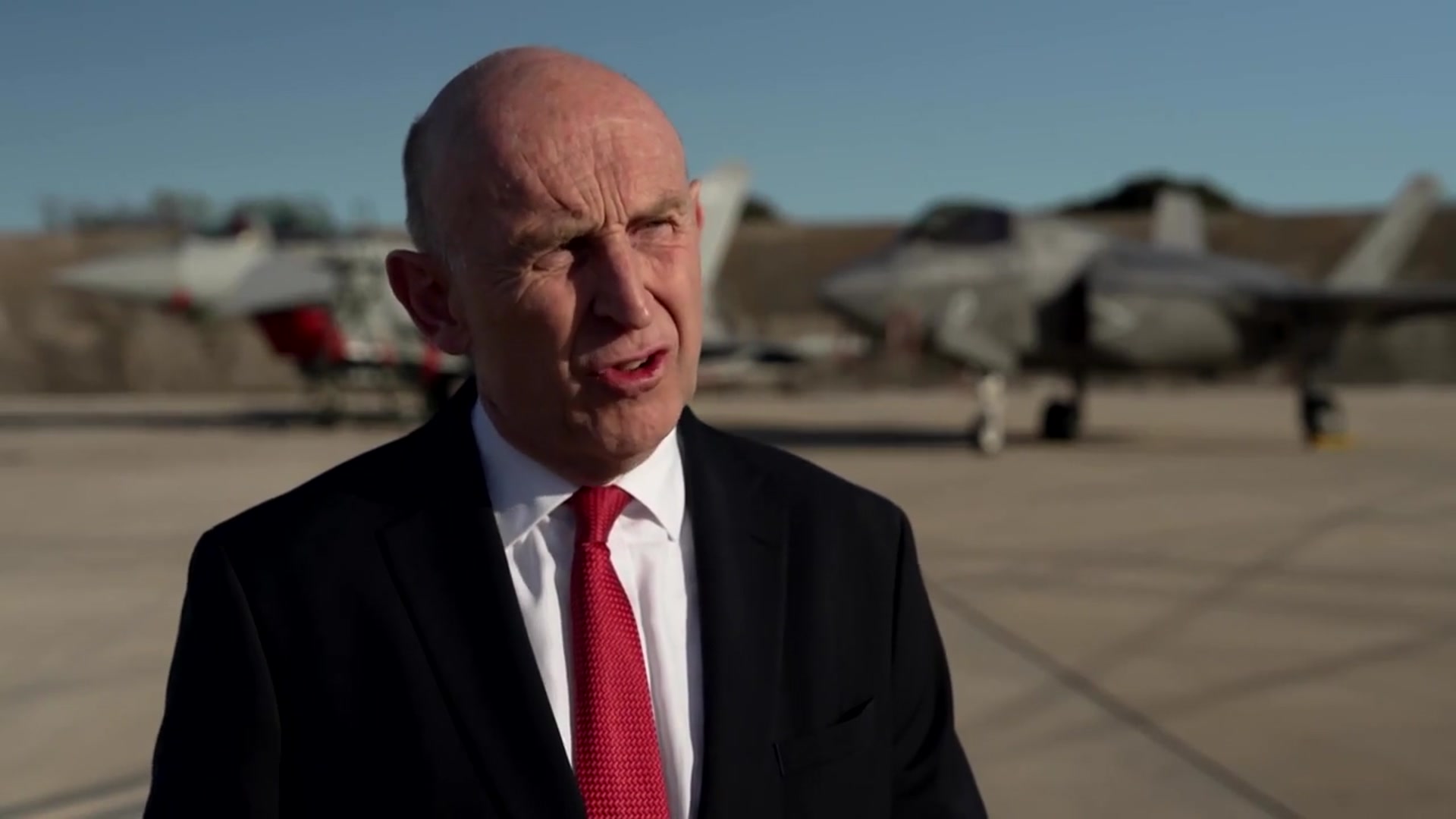 Video thumbnail for WATCH: Defence Secretary brushes off grilling on HMS Dragon deployment delay