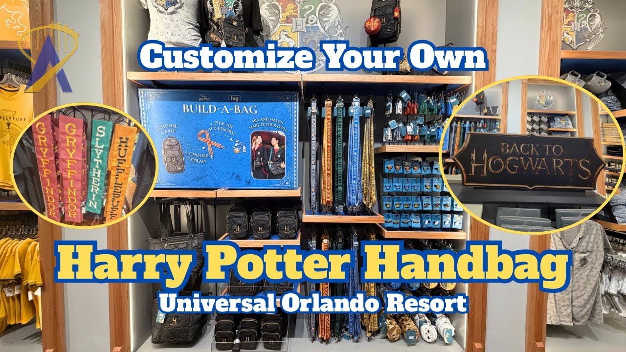 Video thumbnail for Customize Your Own Harry Potter Handbag From Lug and the Universal Orlando Resort!