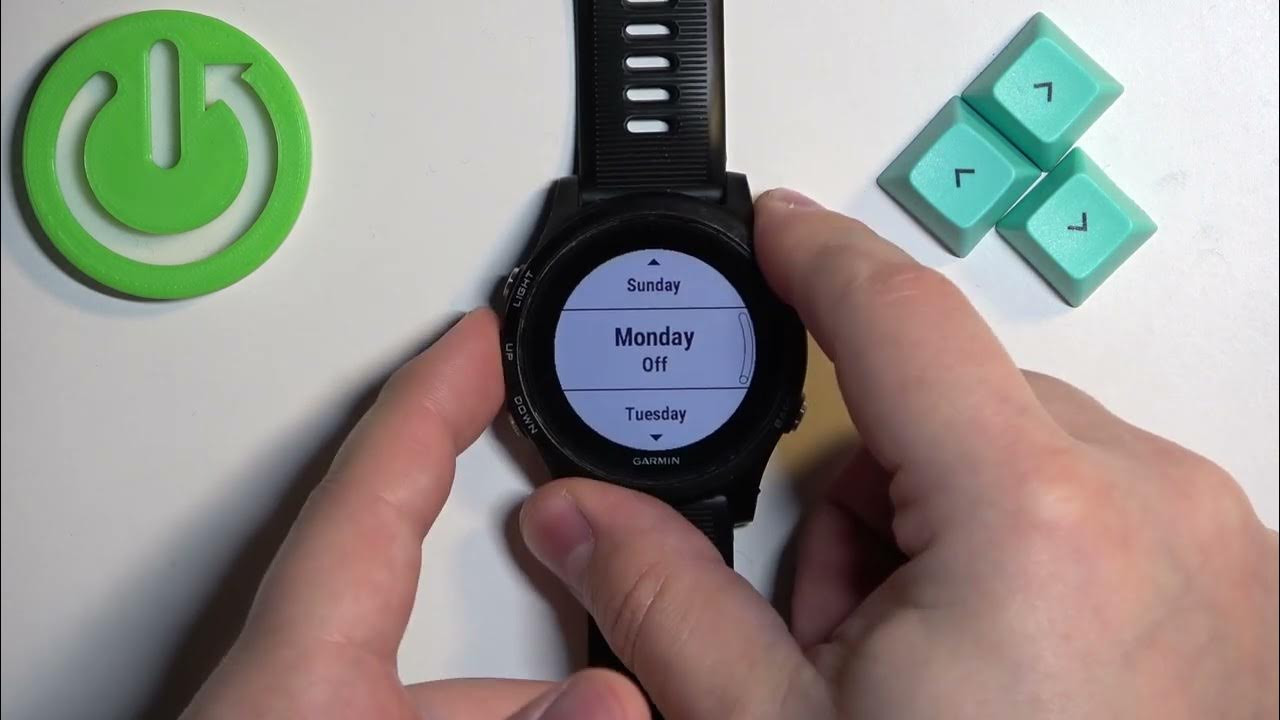 Video thumbnail for How to Set Alarm Clock on GARMIN Forerunner 935